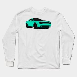 HELLCAT TURQUIOSE Long Sleeve T-Shirt